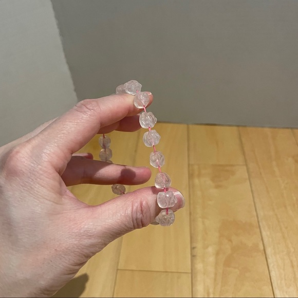 Rose quartz piggy bracelet - Picture 4 of 4